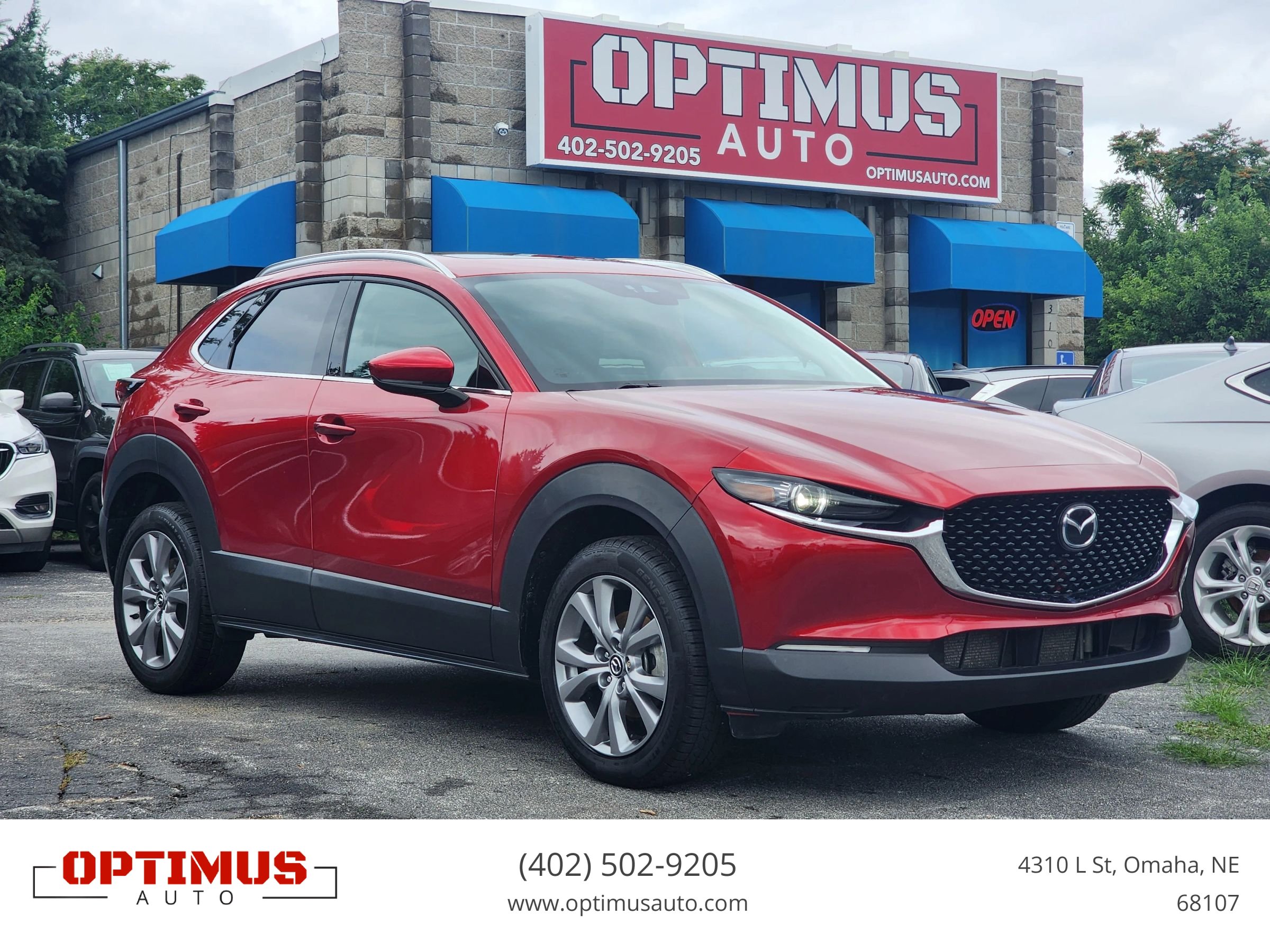 Used 2022 MAZDA CX-30 AWD 2.5 S w/ Premium Package image 1