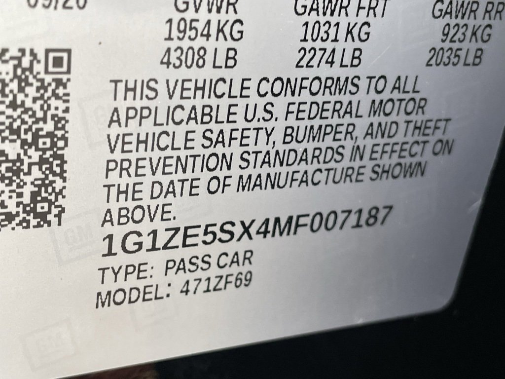 Used 2021 Chevrolet Malibu Premier image 33