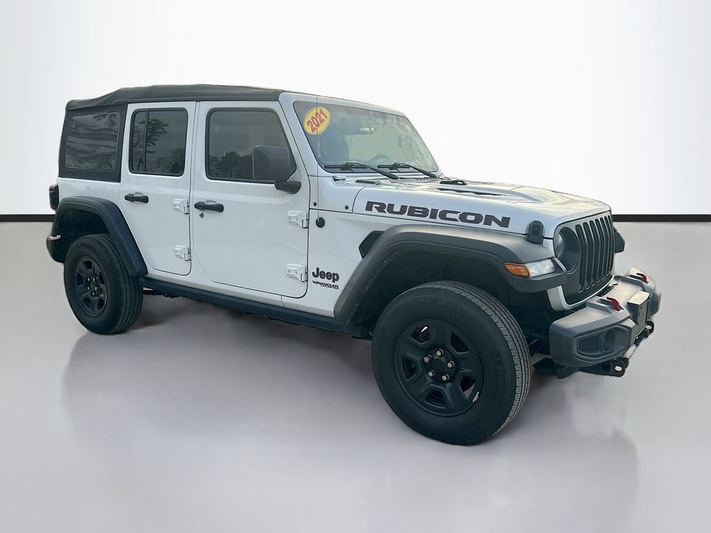 Used 2021 Jeep Wrangler Unlimited Rubicon w/ Safety Group image 1