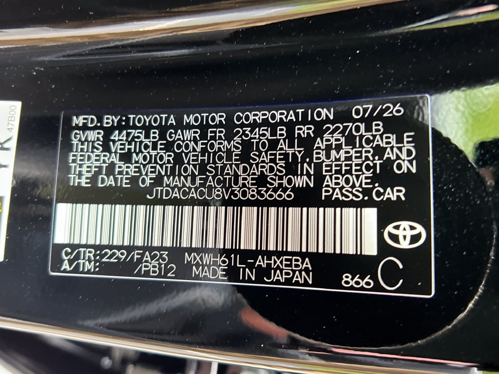 New 2027 Toyota Prius Plug-In Hybrid FWD image 26