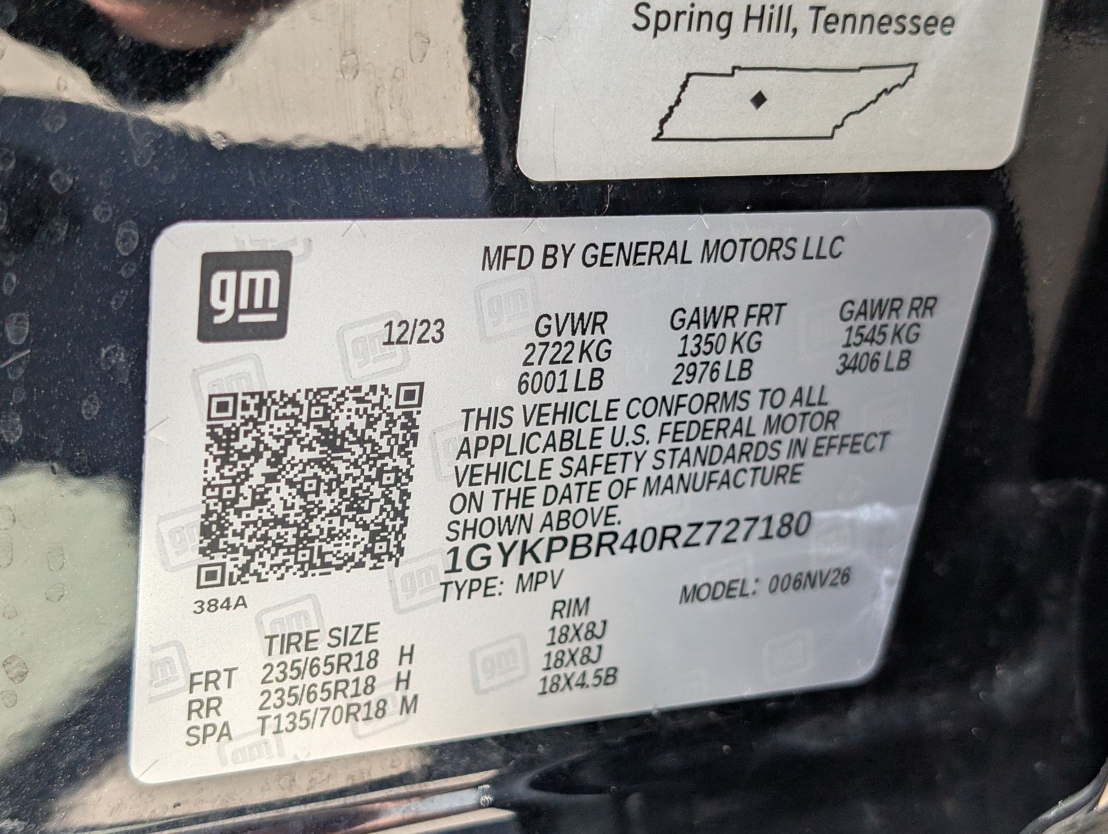 Certified 2024 Cadillac XT6 Luxury w/ LPO, Floor Liner Package AWD/4WD image 33