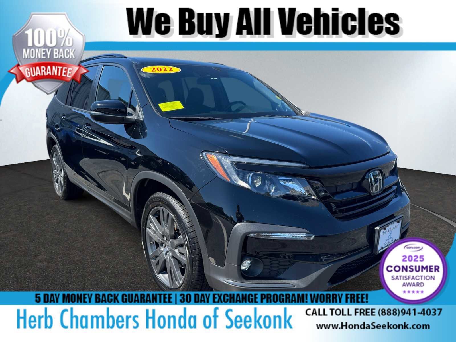 Used 2022 Honda Pilot Sport