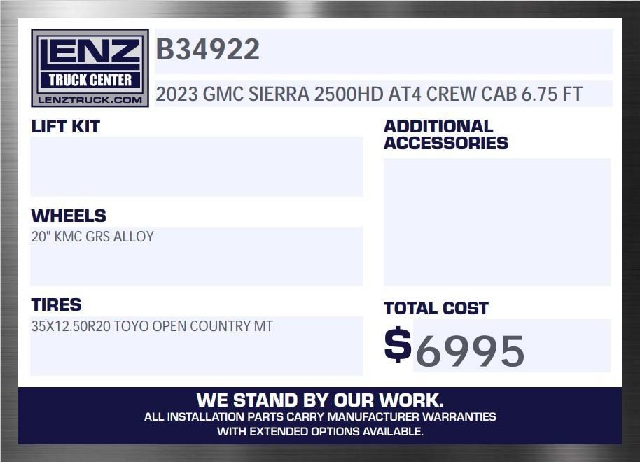 Used 2023 GMC Sierra 2500 AT4 w/ AT4 Premium Plus Package AWD/4WD video 2