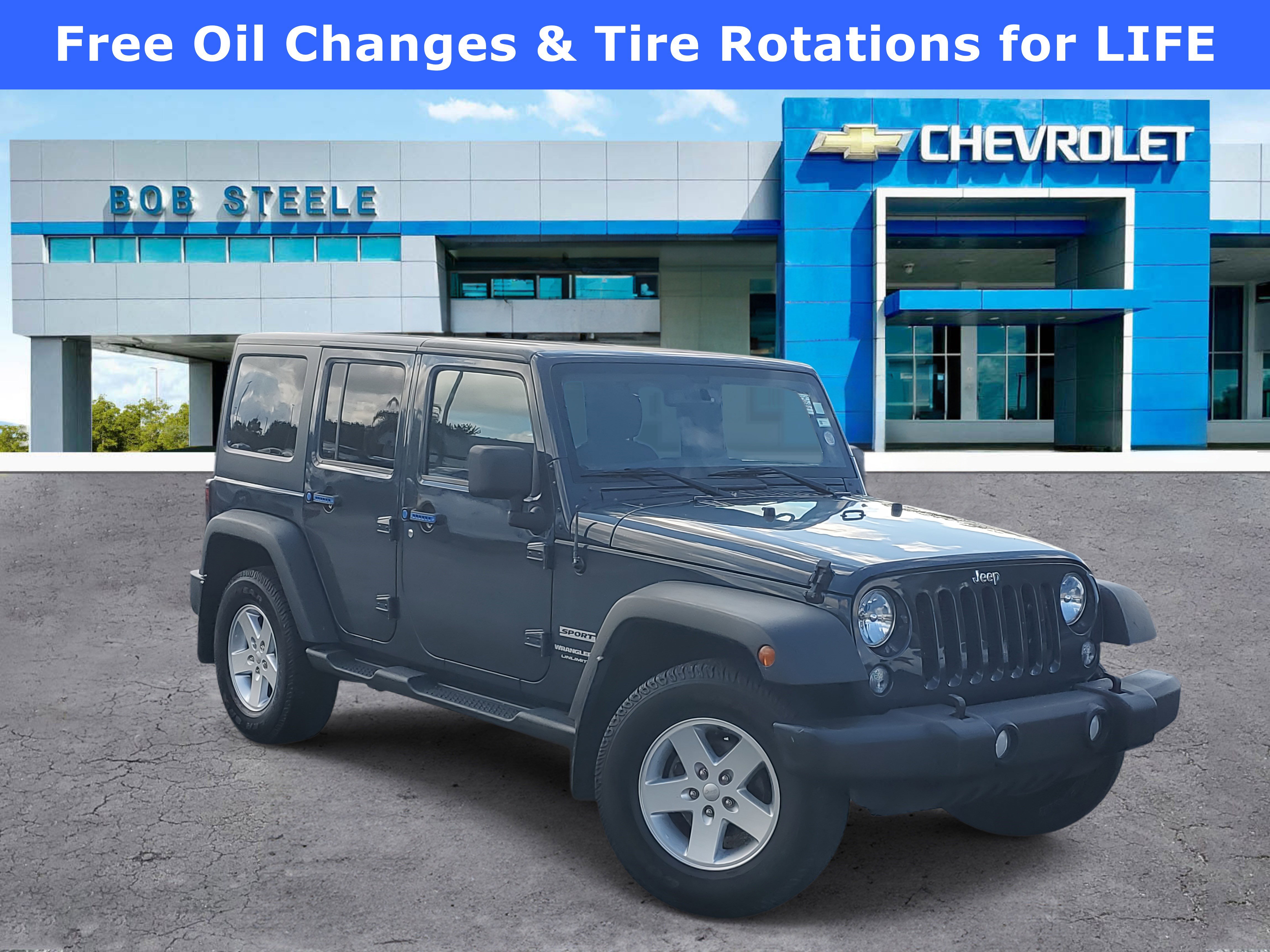 Used 2018 Jeep Wrangler Unlimited Sport S