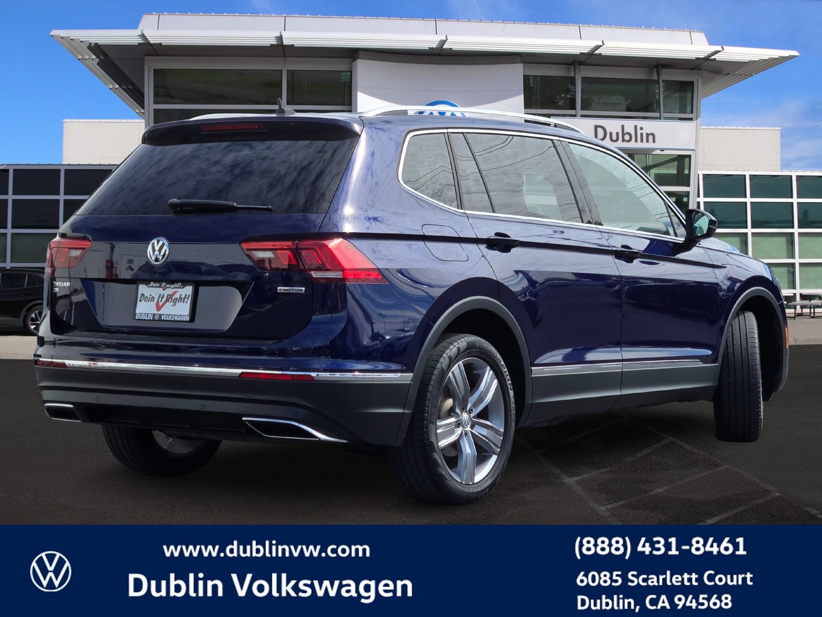 Used 2021 Volkswagen Tiguan SEL AWD/4WD image 4