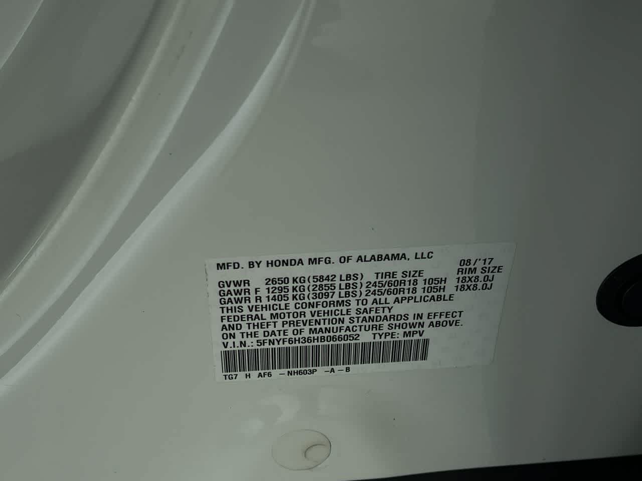 Used 2017 Honda Pilot EX image 28
