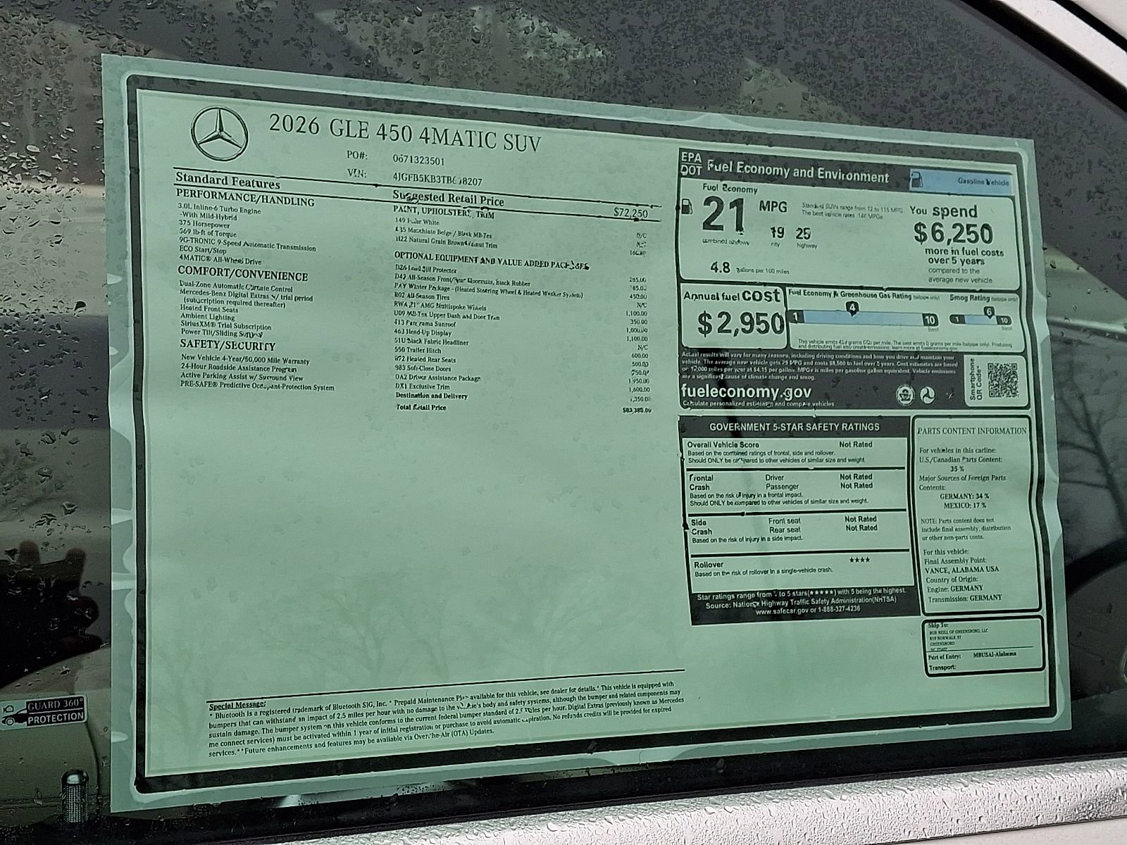 New 2026 Mercedes-Benz GLE 450 4MATIC image 19