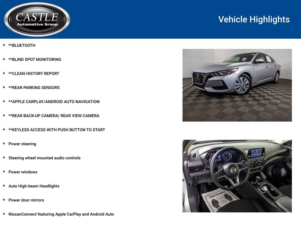 Used 2022 Nissan Sentra S FWD image 3