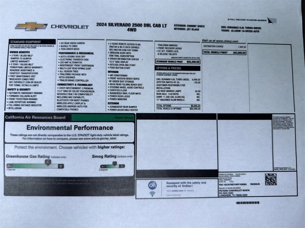 Used 2024 Chevrolet Silverado 2500 LT image 2