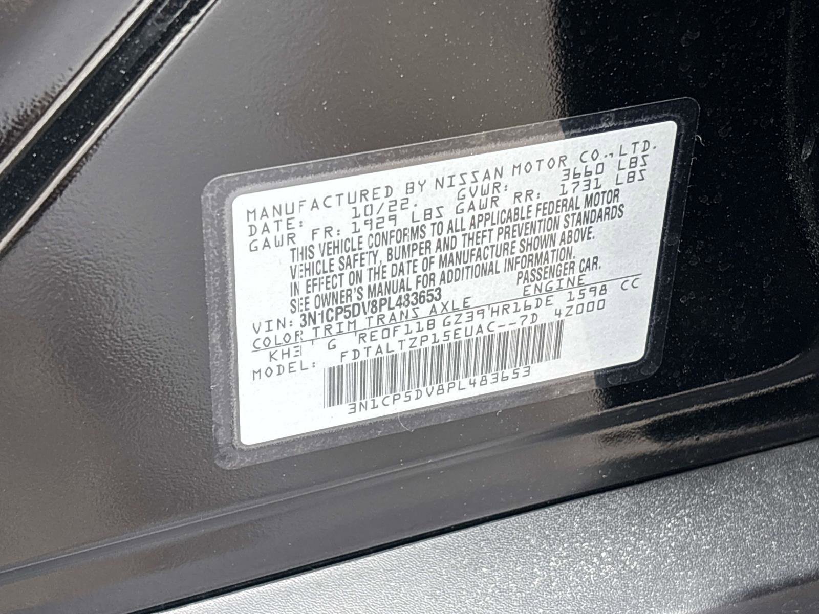 Used 2023 Nissan Kicks SR FWD image 26