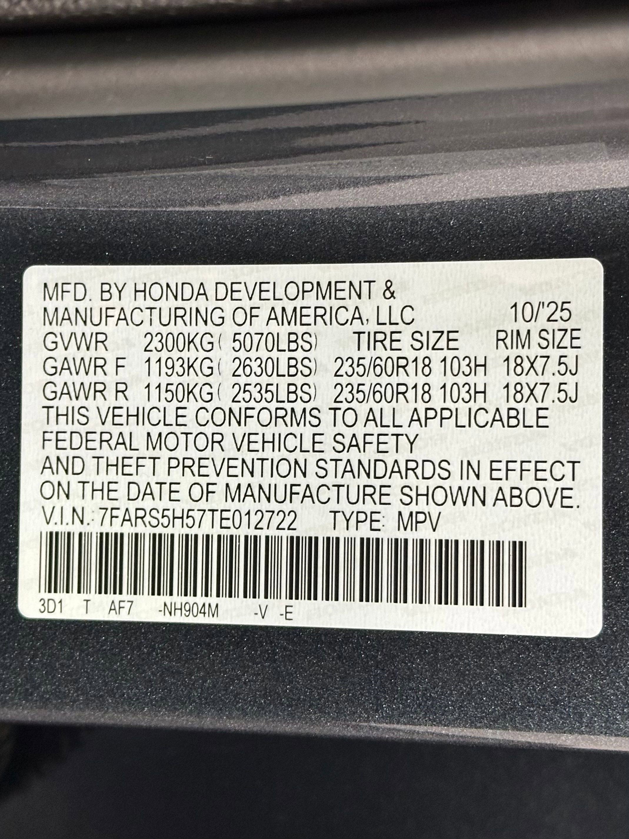 New 2026 Honda CR-V Sport image 21