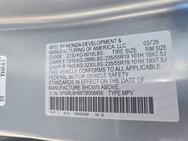 New 2026 Honda Odyssey Elite image 37