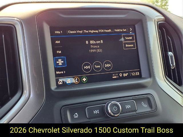 New 2026 Chevrolet Silverado 1500 Custom Trail Boss AWD/4WD image 13