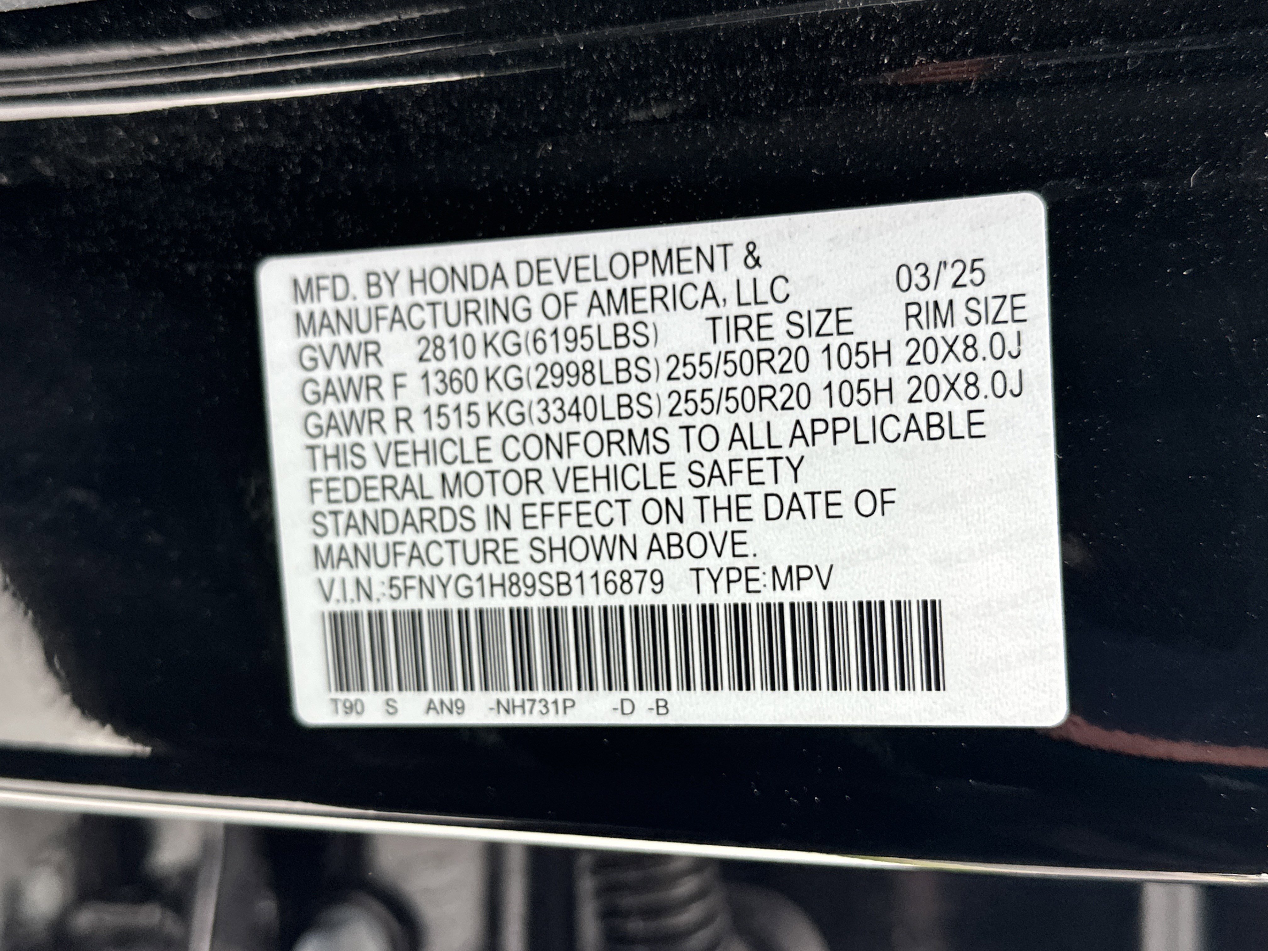 Used 2025 Honda Pilot Elite image 36