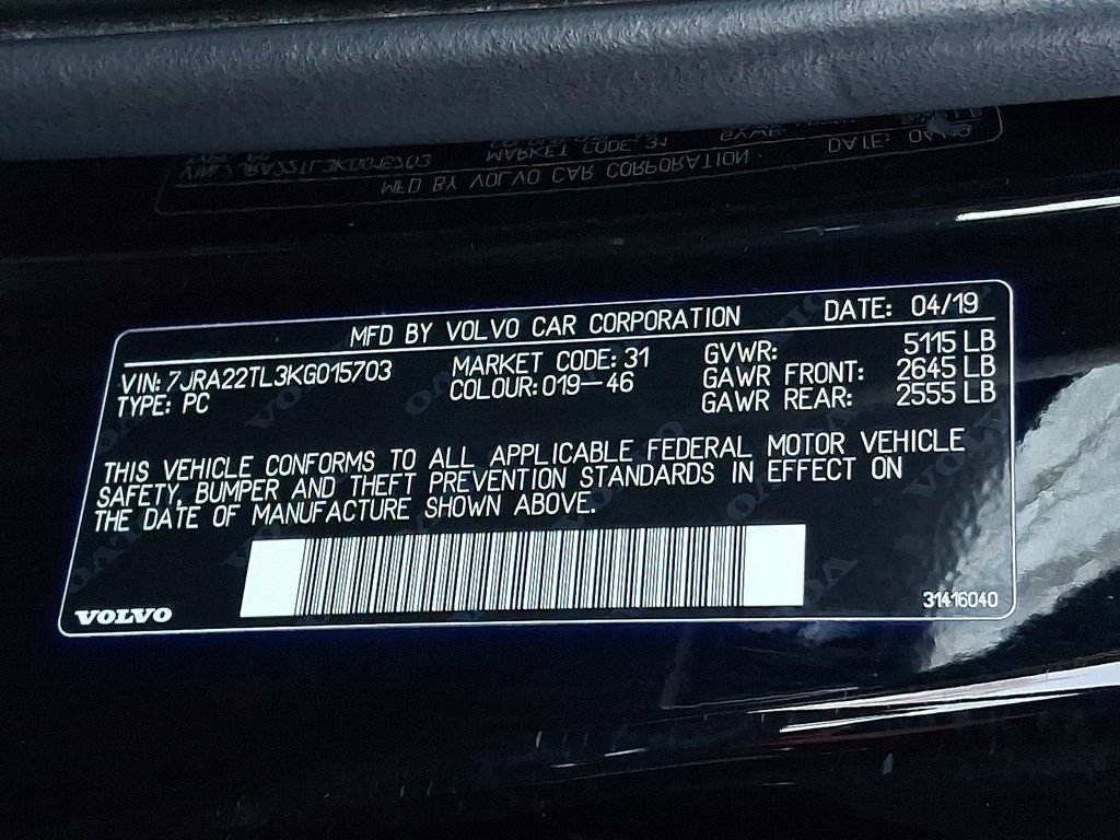 Used 2019 Volvo S60 T6 Inscription image 25