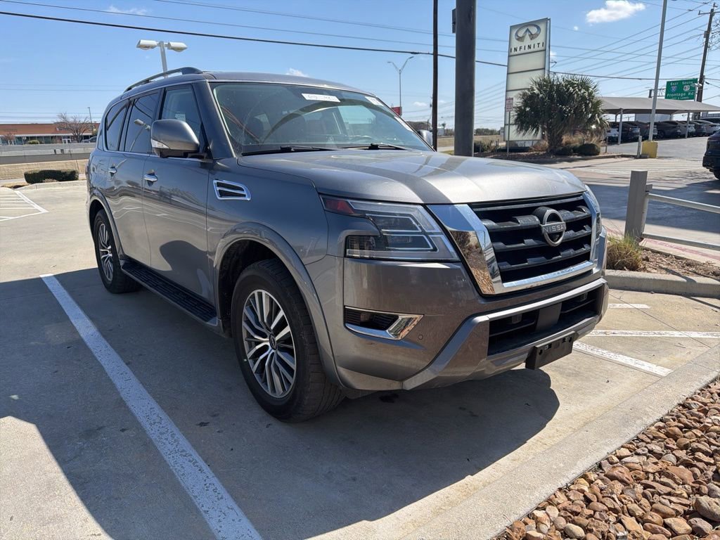 Used 2023 Nissan Armada SL w/ Captain's Chairs Package image 1