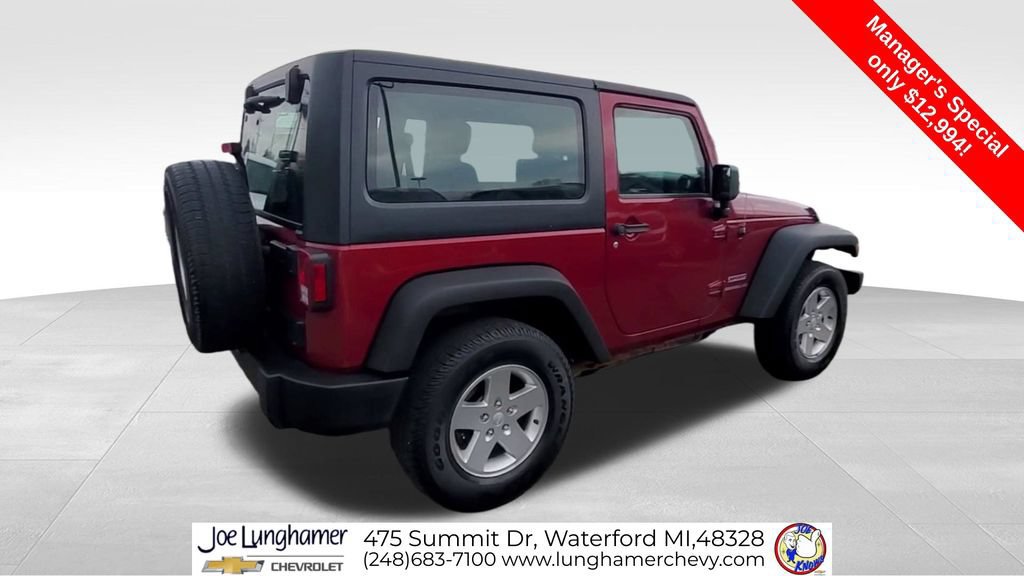 Used 2012 Jeep Wrangler Sport AWD/4WD image 9