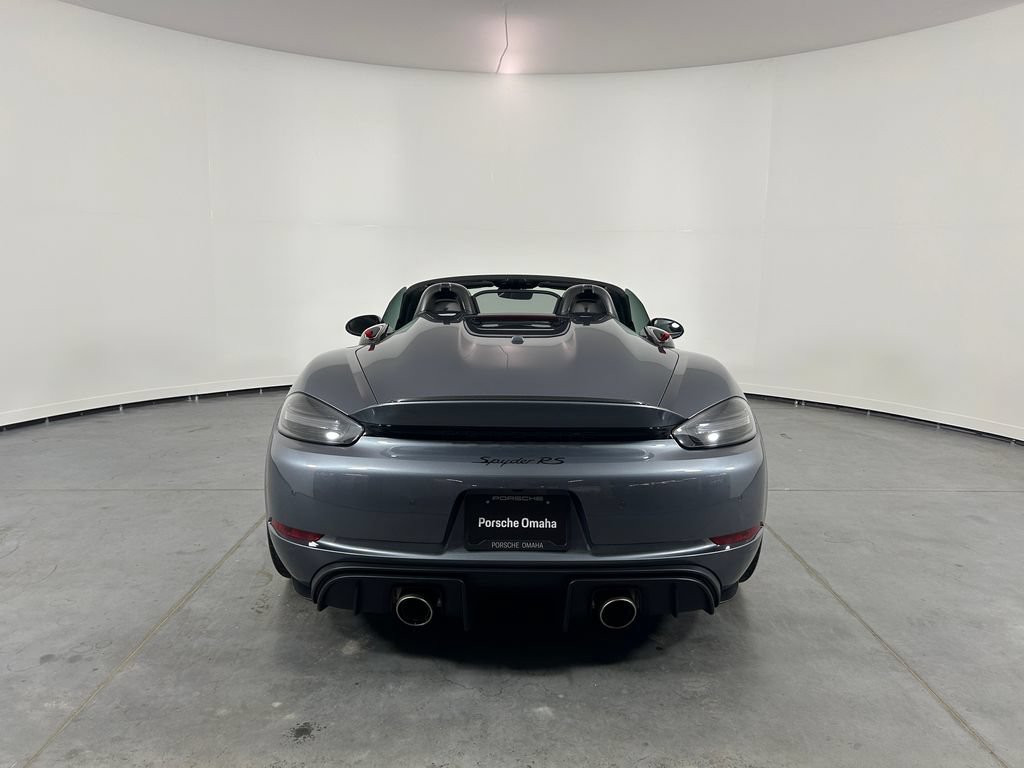 Certified 2025 Porsche 718 Boxster Spyder RS RWD image 6