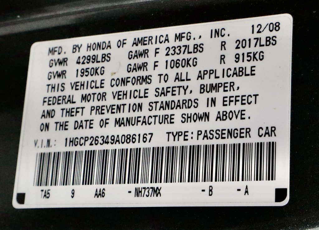 Used 2009 Honda Accord LX image 31
