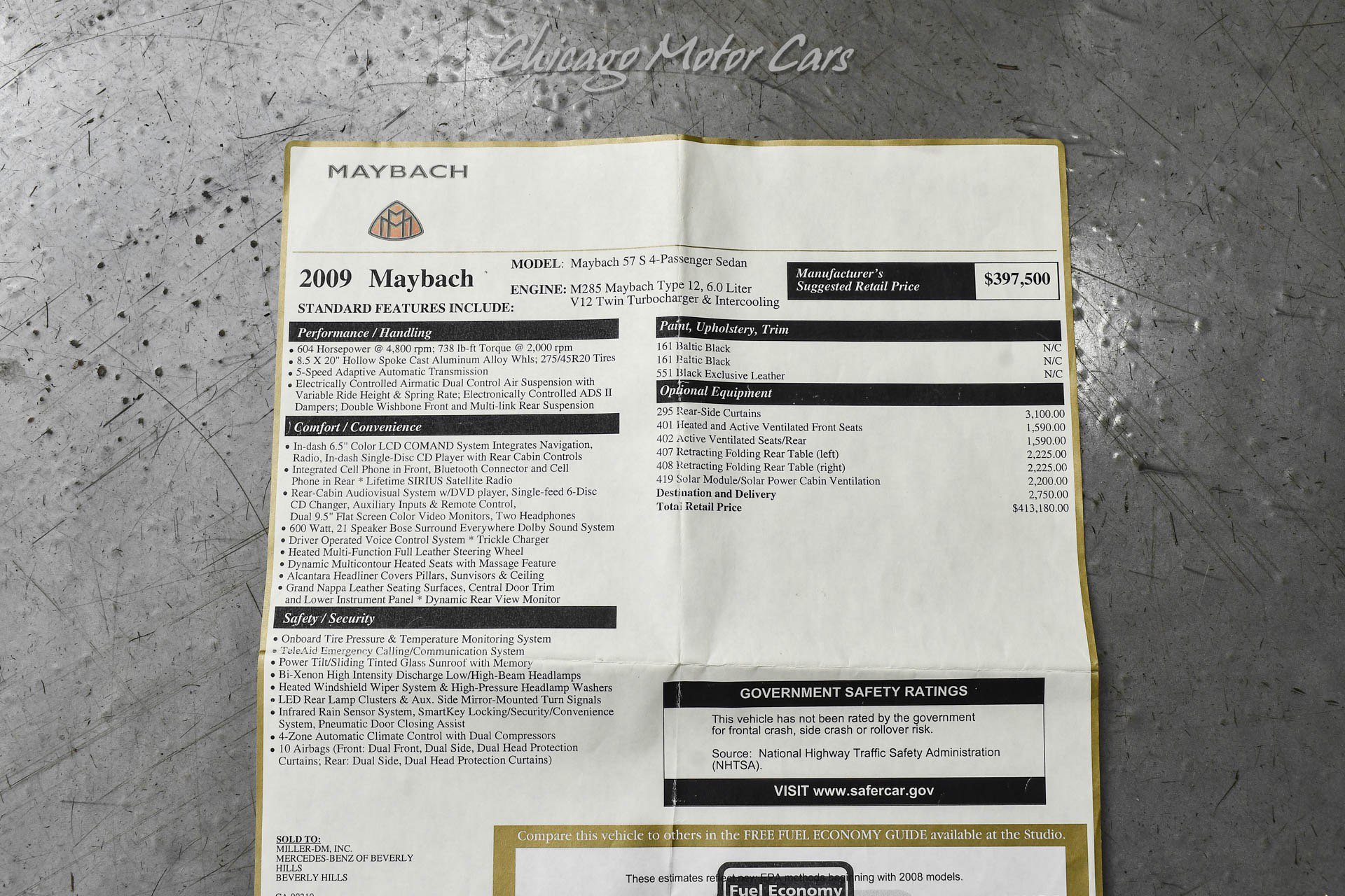 Used 2009 Maybach 57 S image 74