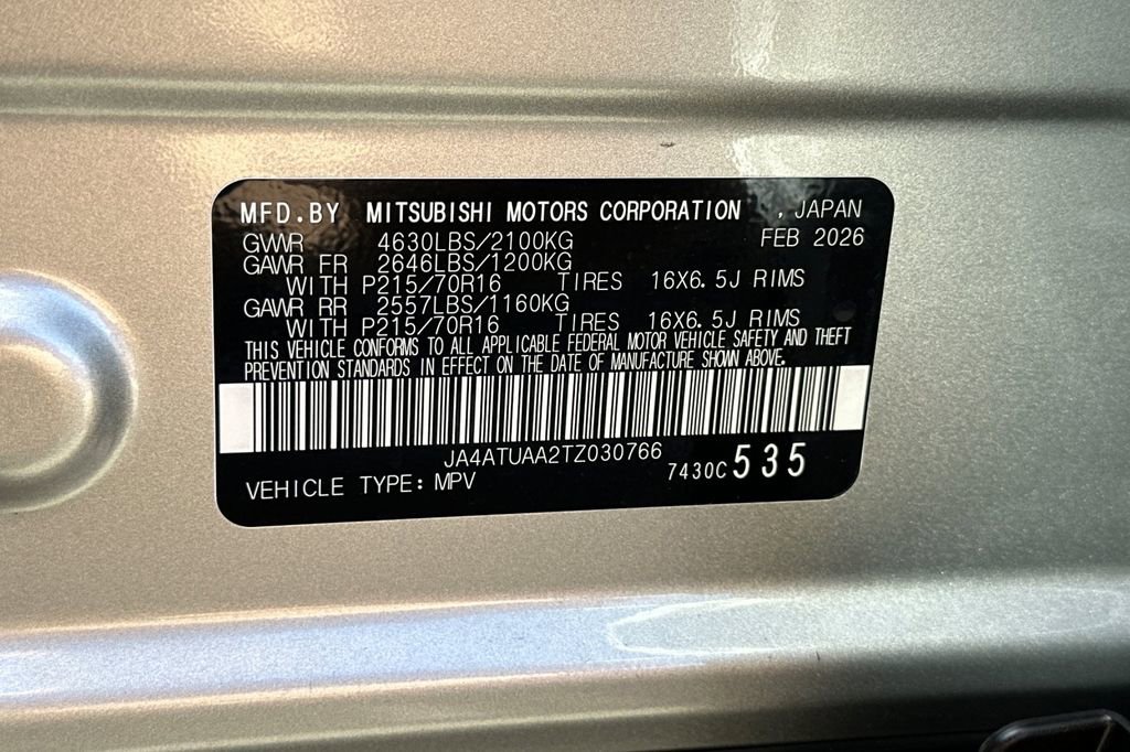 New 2026 Mitsubishi Eclipse Cross ES AWD/4WD image 27