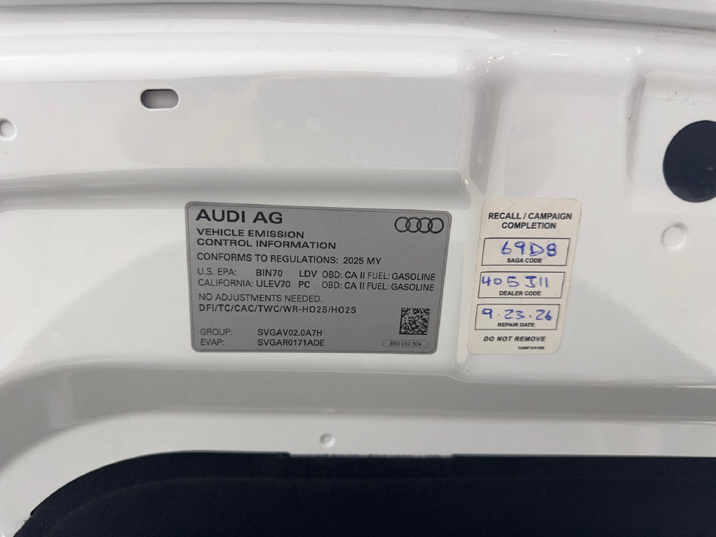 Used 2025 Audi A5 Premium Plus w/ Premium Plus AWD/4WD image 76