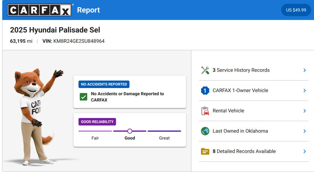 Used 2025 Hyundai Palisade SEL FWD image 4