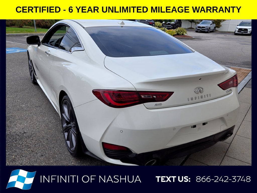 Certified 2022 INFINITI Q60 Red Sport 400 w/ Cargo Package AWD/4WD image 11