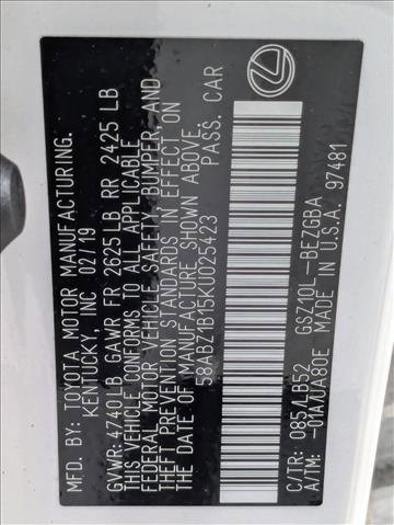 Used 2019 Lexus ES 350 w/ Accessory Package 2 FWD image 15