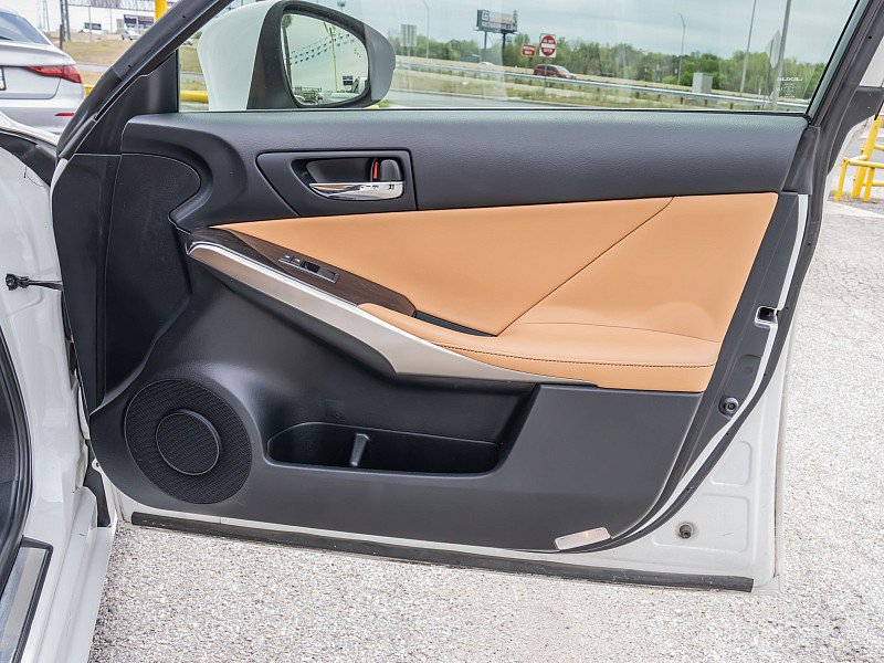 Used 2014 Lexus IS 350 w/ Luxury Package w/Brown Wood image 12