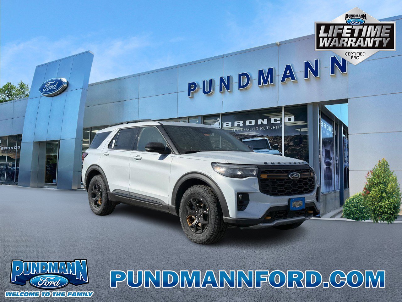 New 2026 Ford Explorer Tremor w/ Tremor Ultimate Package