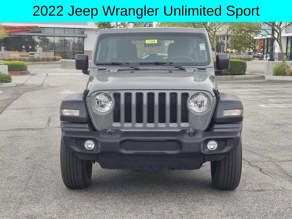 Used 2022 Jeep Wrangler Unlimited Sport AWD/4WD image 3