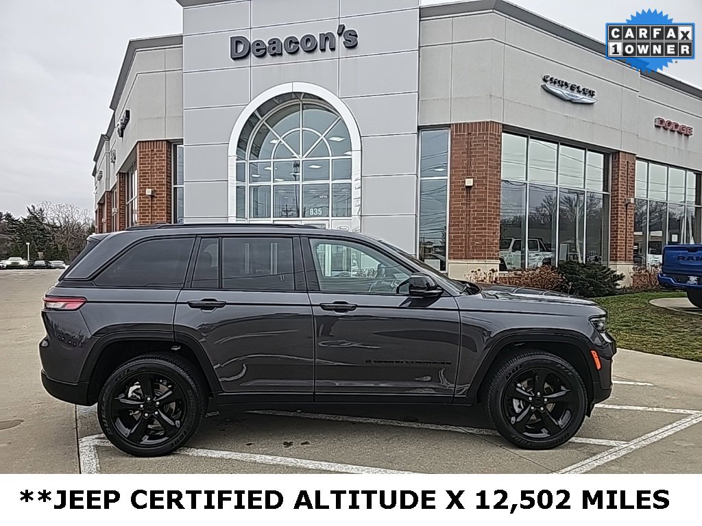 Certified 2025 Jeep Grand Cherokee Altitude