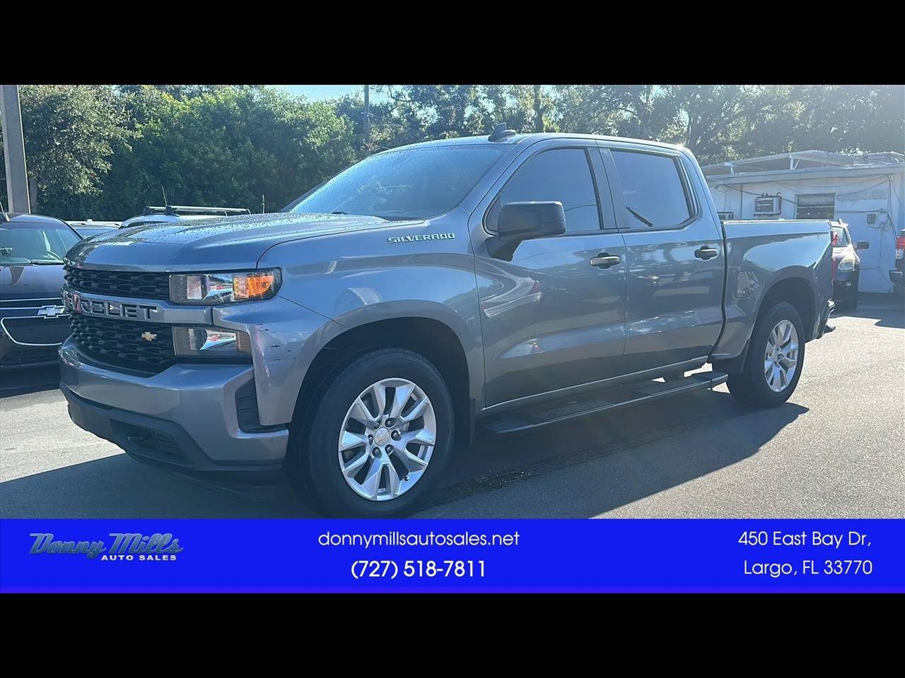 Used 2022 Chevrolet Silverado 1500 Custom RWD image 1