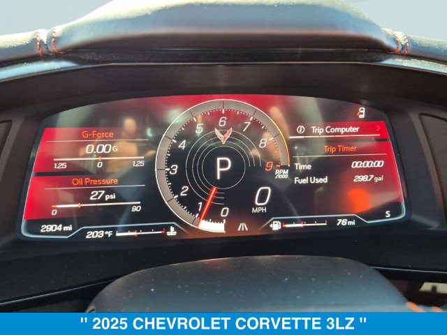 Used 2025 Chevrolet Corvette Z06 w/ Stealth Interior Trim Package RWD image 20