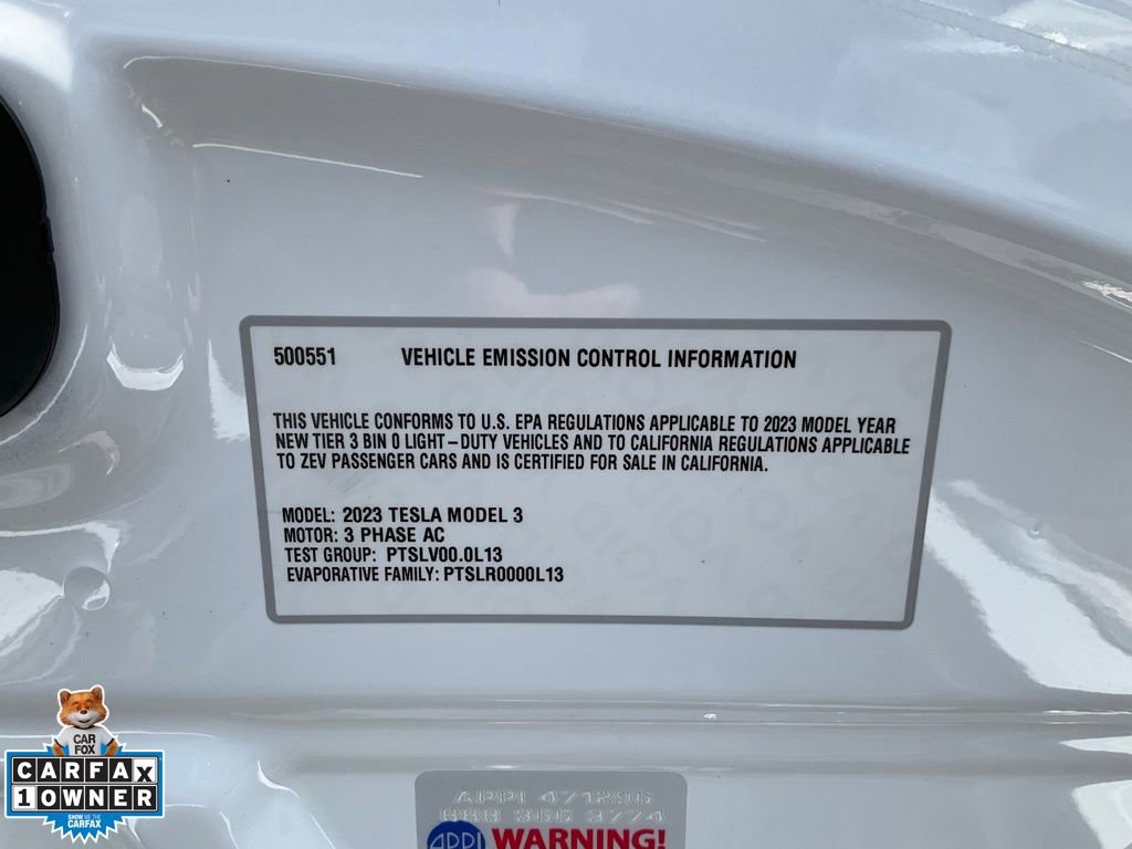 Used 2023 Tesla Model 3 Standard Range RWD image 13