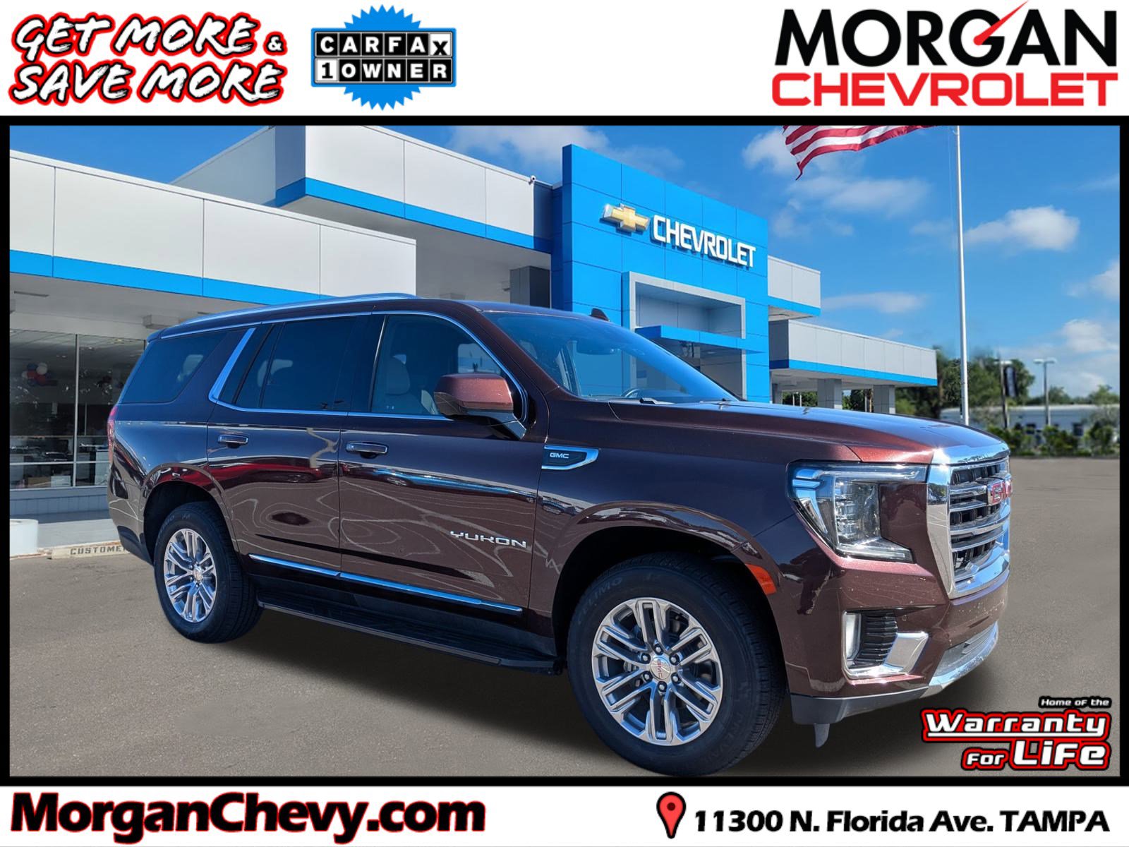 Used 2023 GMC Yukon SLT w/ Max Trailering Package image 1