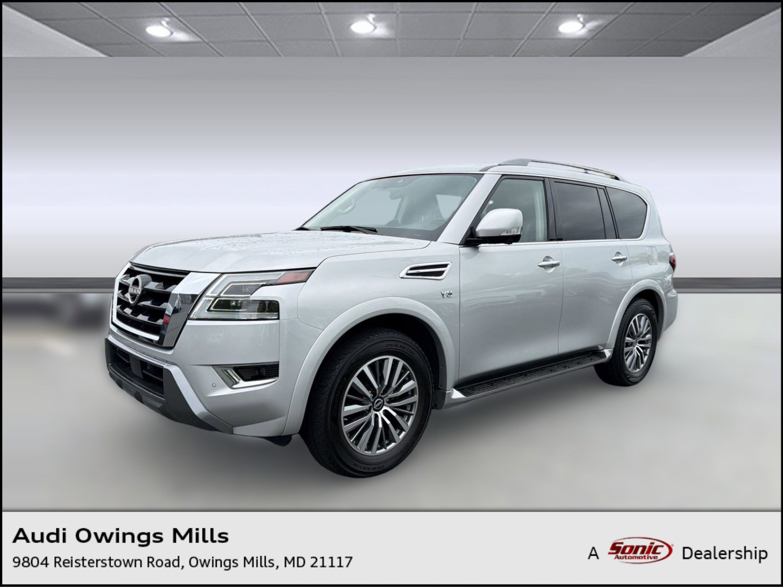 Used 2021 Nissan Armada SL w/ Captain's Chairs Package AWD/4WD image 1