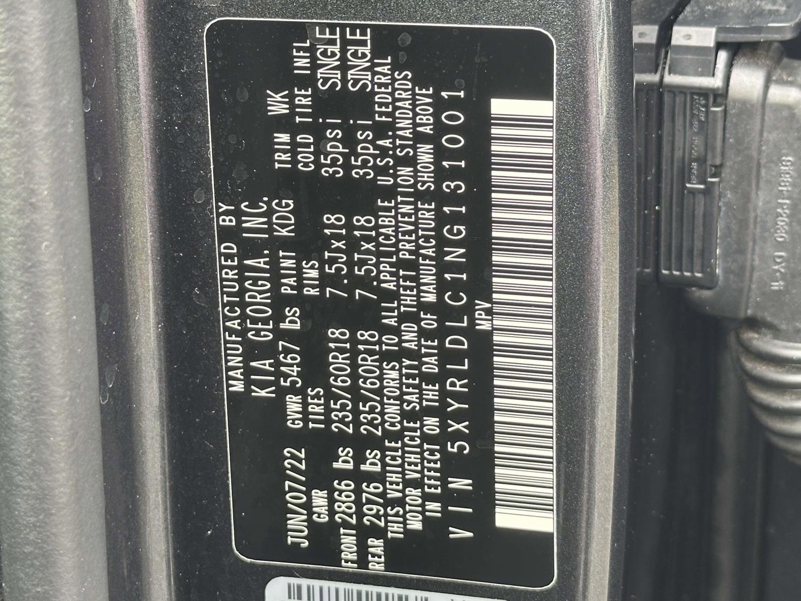 Used 2022 Kia Sorento S image 28