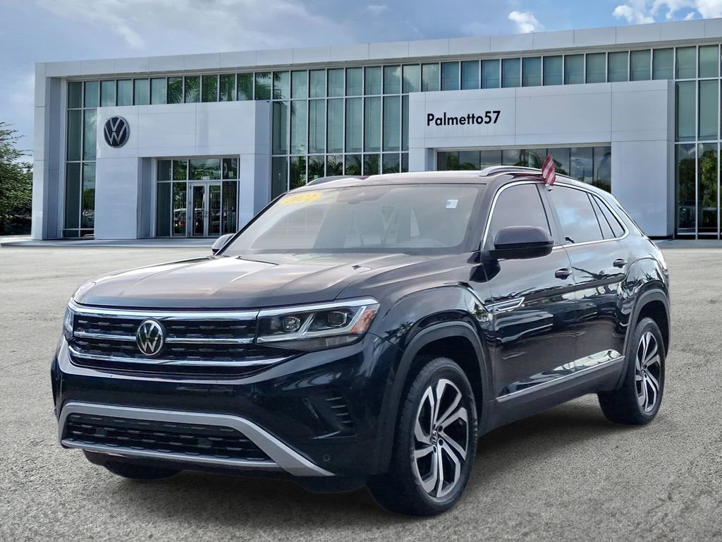 Used 2022 Volkswagen Atlas Cross Sport SEL AWD/4WD image 3