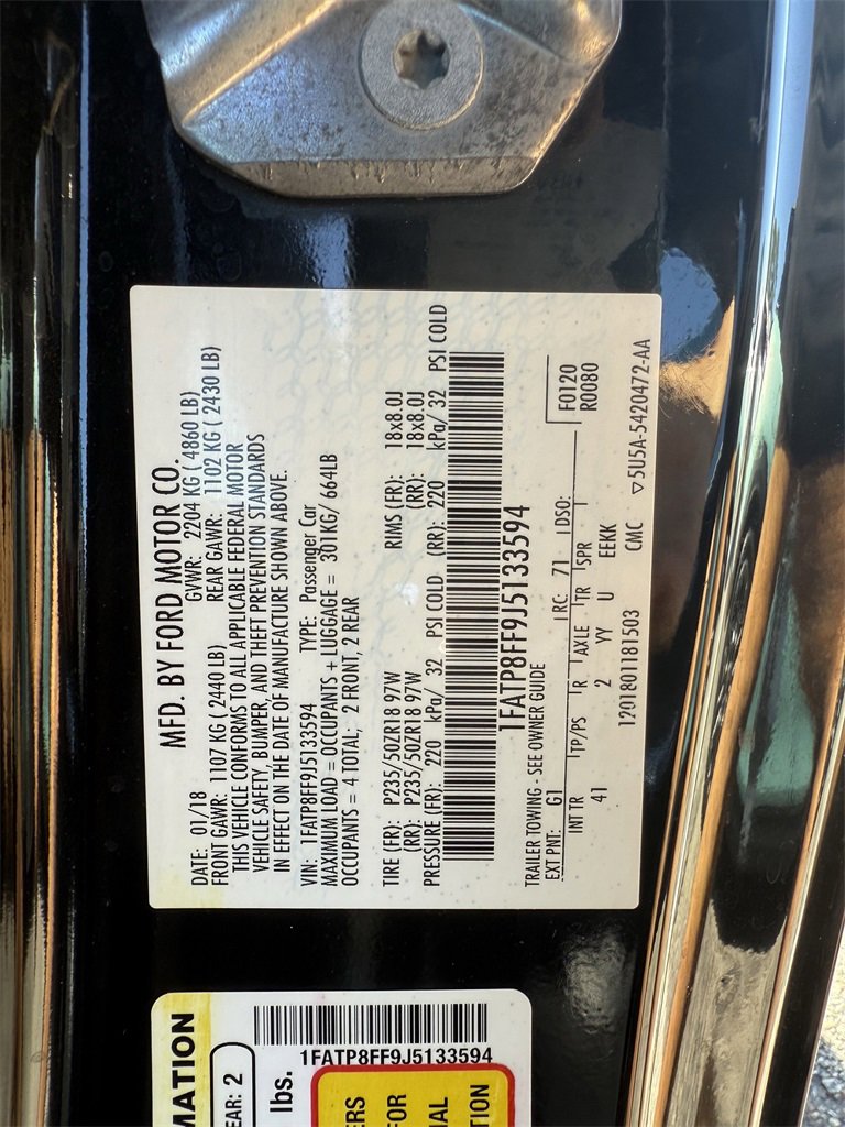 Used 2018 Ford Mustang GT Premium image 26