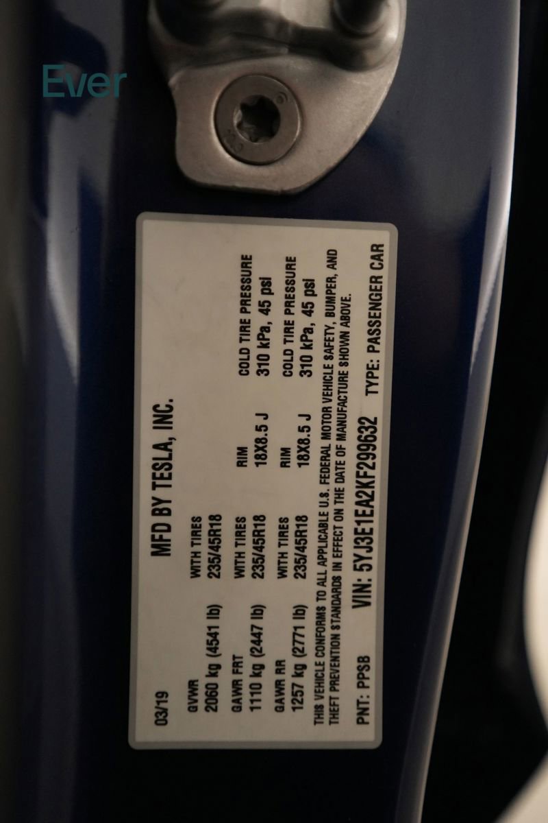 Used 2019 Tesla Model 3 Standard Range Plus RWD image 26