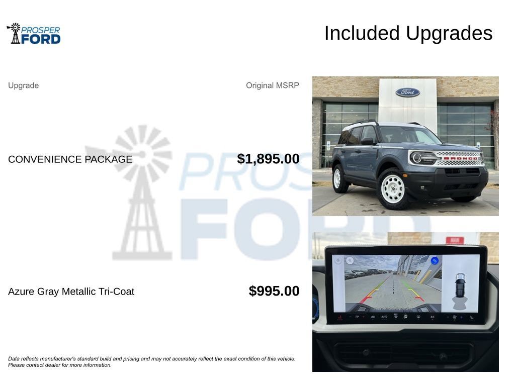 New 2025 Ford Bronco Sport Heritage w/ Convenience Package image 26