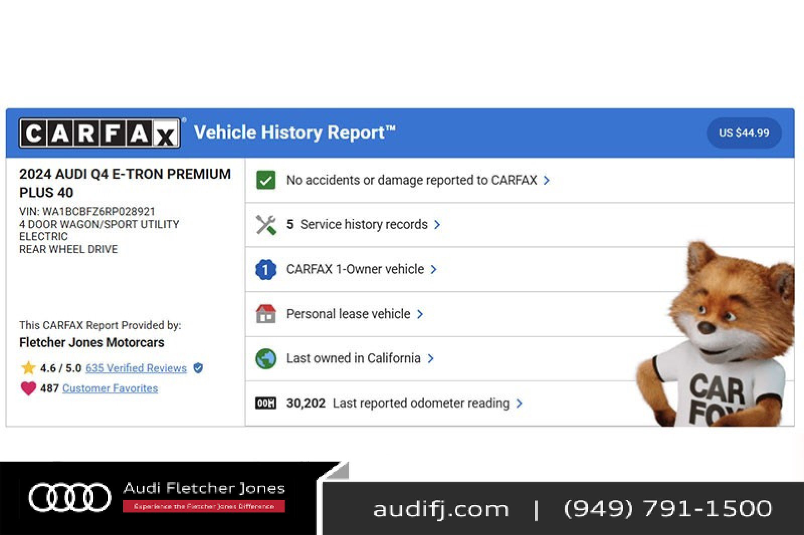 Used 2024 Audi Q4 e-tron Premium Plus image 2