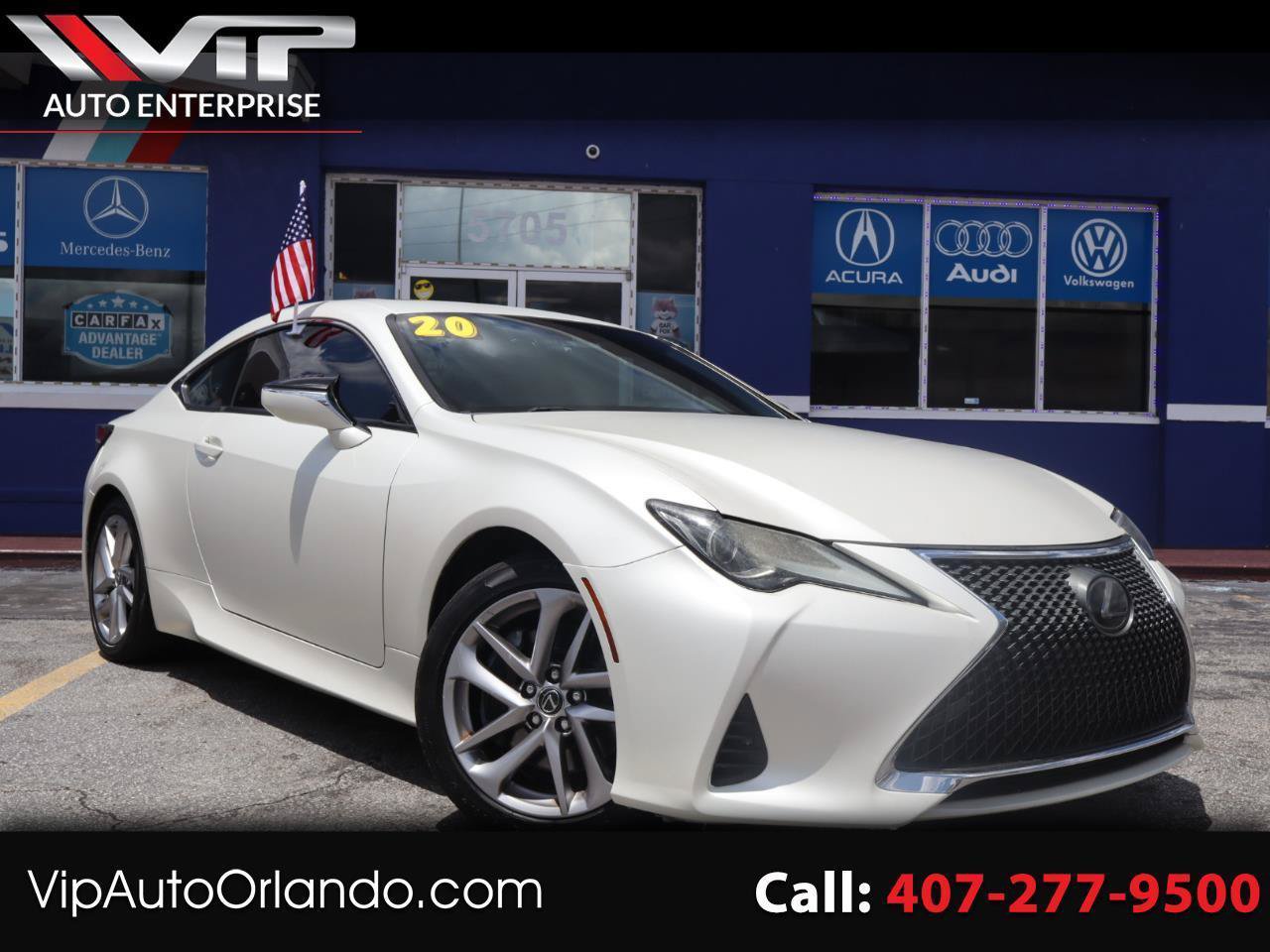 Used 2020 Lexus RC 300 w/ Accessory Package