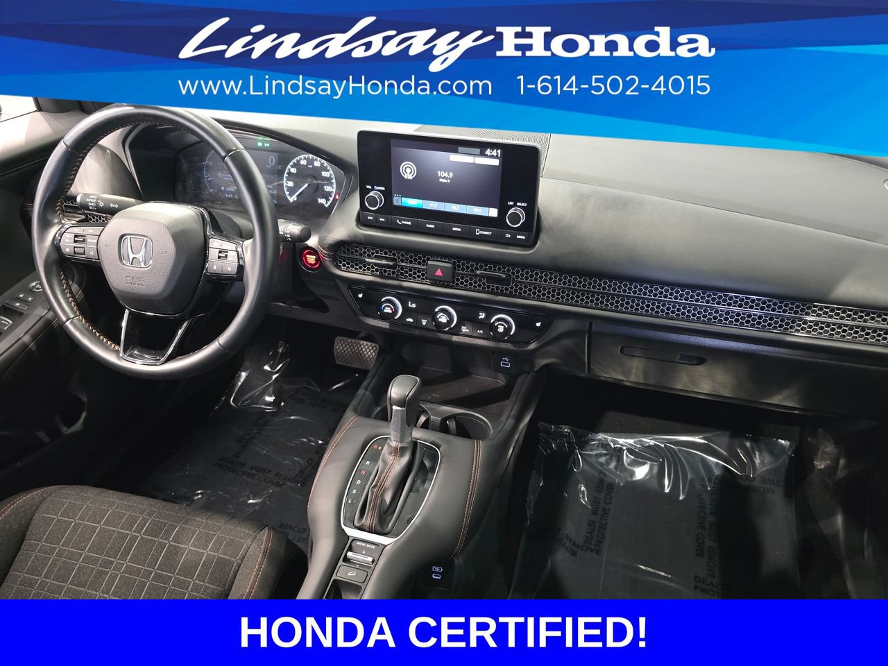Certified 2025 Honda HR-V Sport image 12
