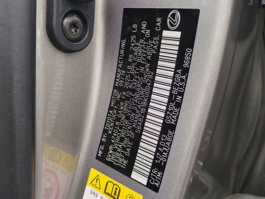 Used 2019 Lexus ES 350 image 32