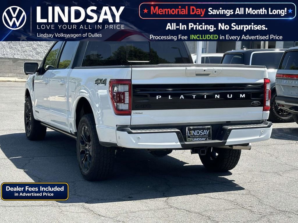 Used 2022 Ford F150 Platinum w/ Equipment Group 701A High AWD/4WD image 5
