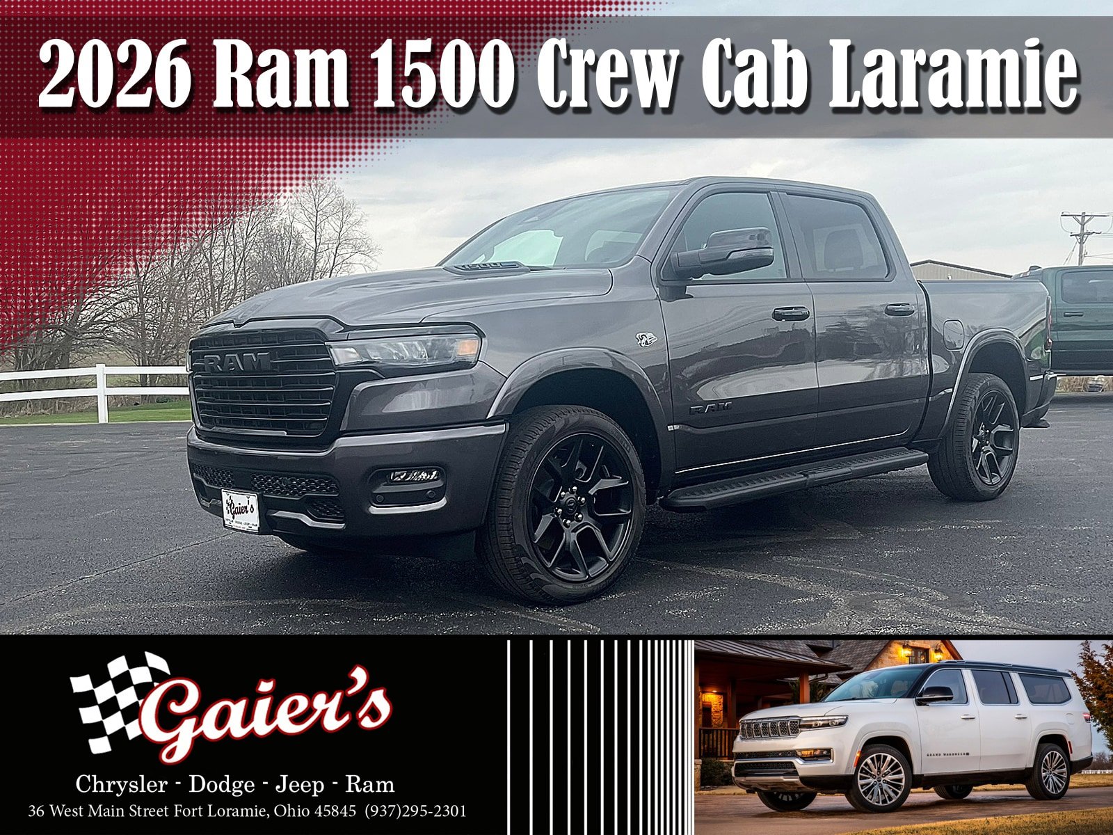 New 2026 RAM 1500 Laramie w/ Night Edition image 1