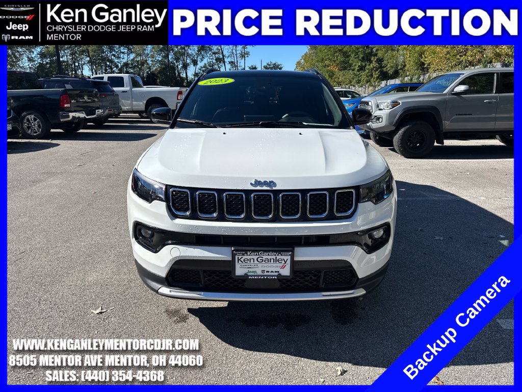 Used 2023 Jeep Compass Limited w/ Sun and Sound Group AWD/4WD image 2